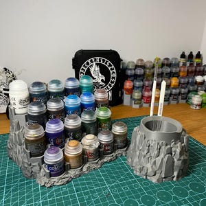 Stojak na farby Citadel i Vallejo