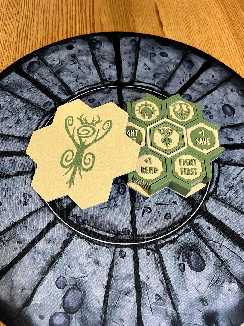 Żetony komend widok 2